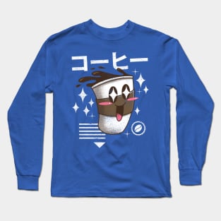 Kawaii Coffee Long Sleeve T-Shirt